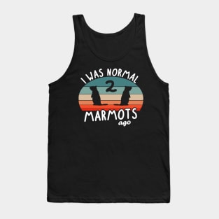 Normal 2 Marmots ago marmot sleep dreaming Tank Top